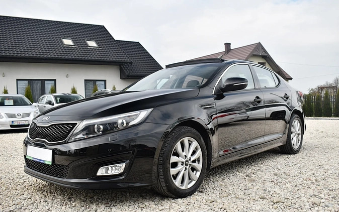 Kia Optima cena 48900 przebieg: 200000, rok produkcji 2014 z Krośniewice małe 667